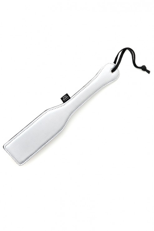 Fifty Shades of Grey - Twitchy Palm Spanking Paddle - Black Silver