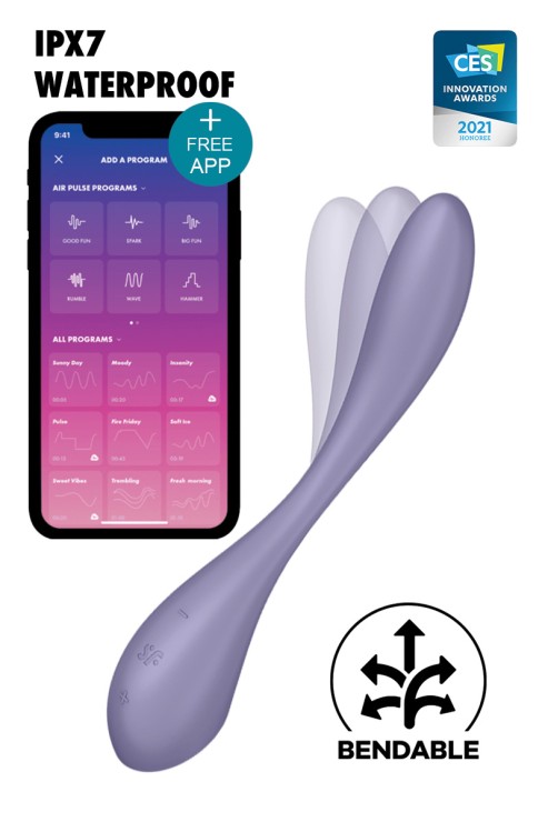 Satisfyer - G Spot Flex 5 Vibrator - Lilac